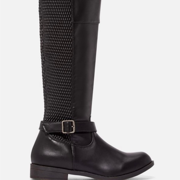 JustFab Rooney Riding Boots - Picture 5 of 7
